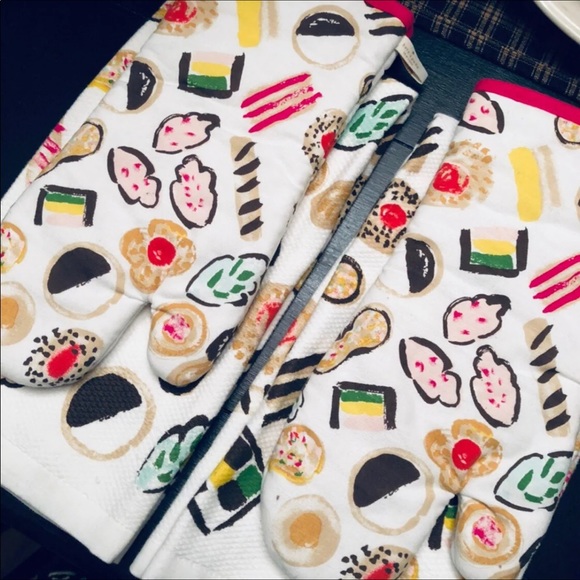 KATE SPADE EAT CAKE FOR BREAKFAST KITCHEN BUNDLE - Picture 2 of 8